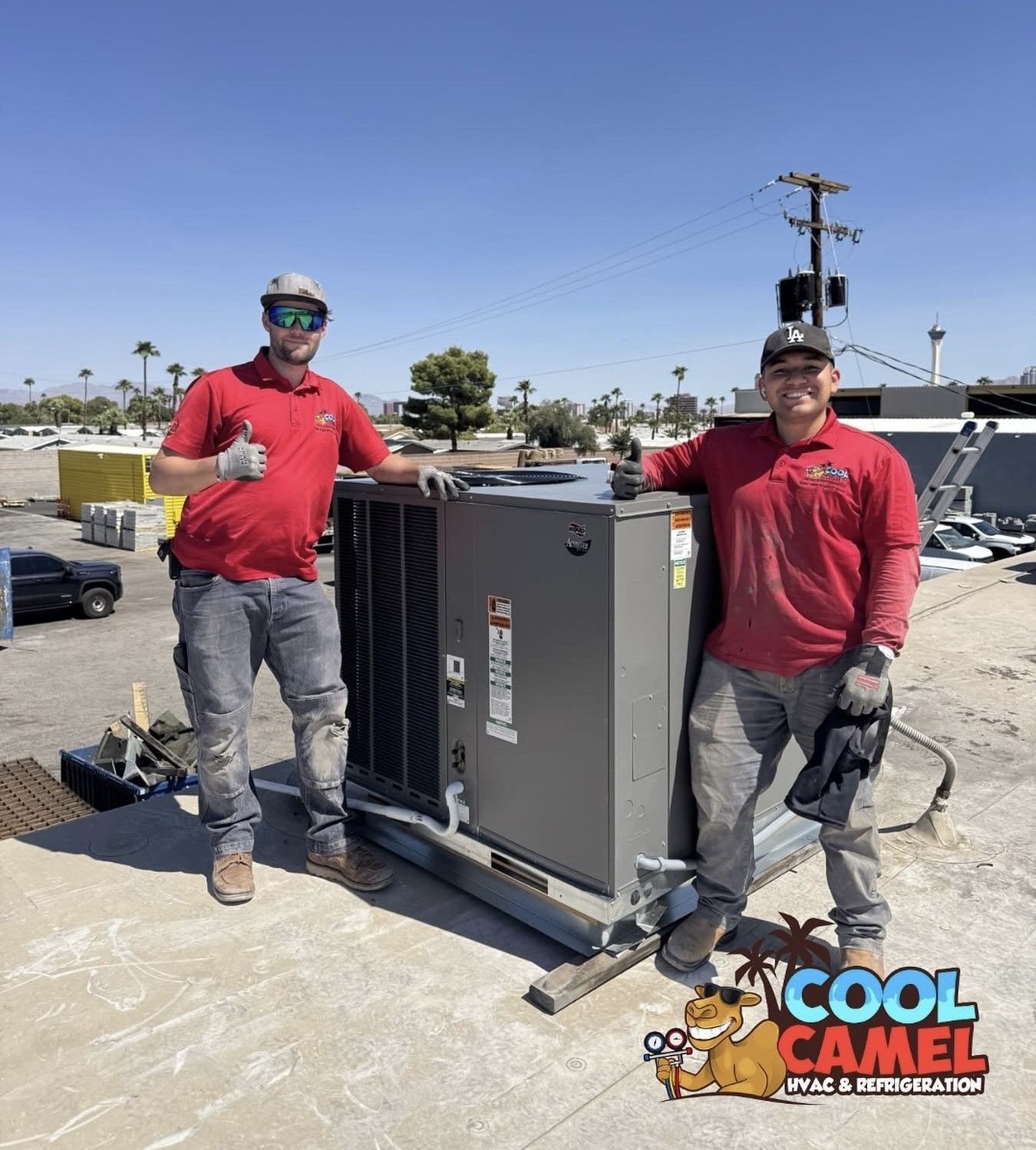 Cool Camel HVAC installation and service work in Las Vegas